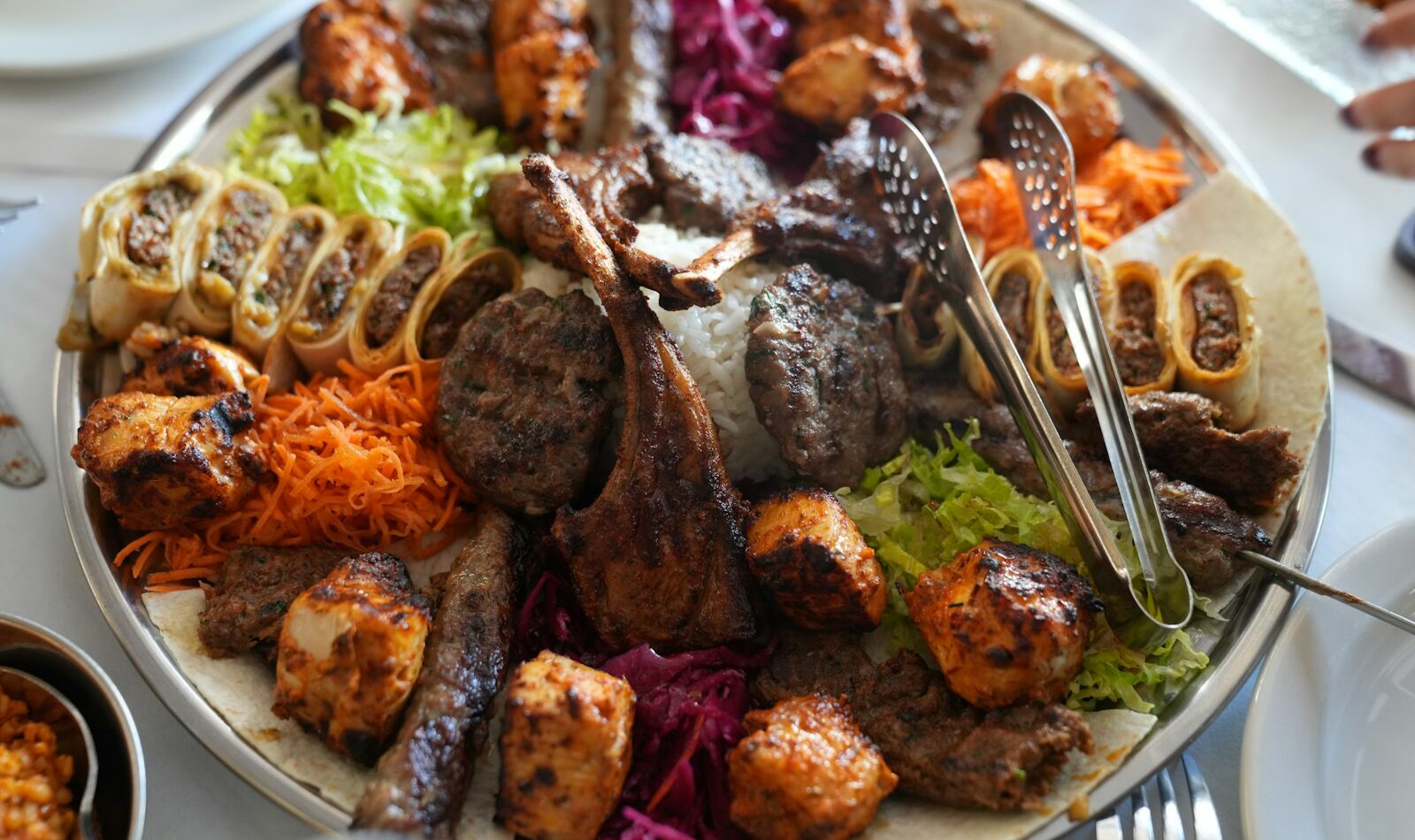 طبق مشاوي مشكلة دوّار جريل